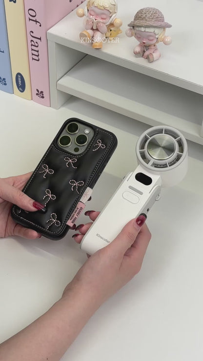 Zmrozik™ – Przenośny Wiatrak z Chłodzeniem Lodowym (100 poziomów)